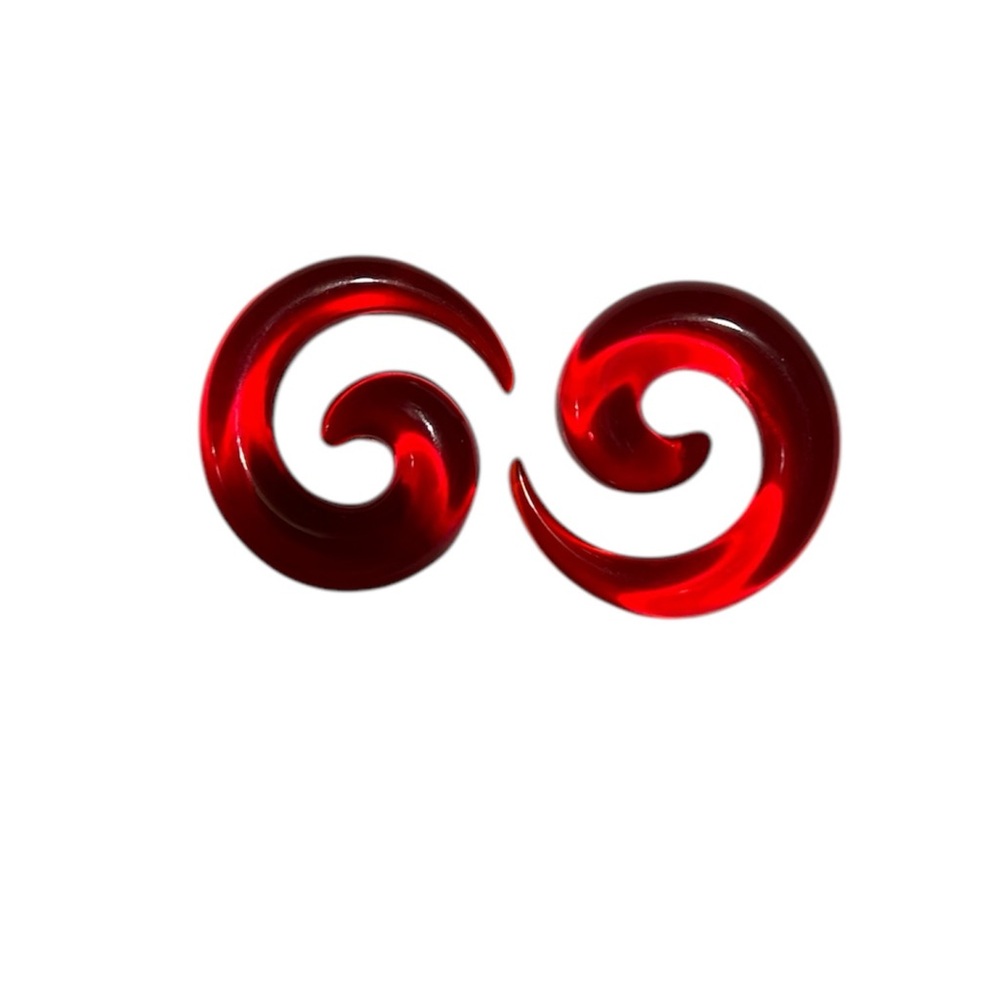 Brand New Acrylic Spiral Ear Stretcher size 0